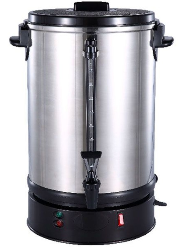 Перколятор PC 150;сталь,пластик;15л;D=27,H=47,5см;1,6Квт;металлич.