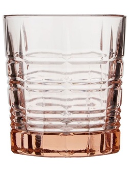 Олд фэшн «Даллас»;стекло;300мл;D=86,H=96мм;розов.