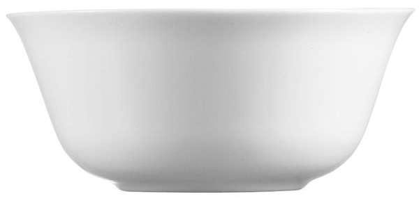 Салатник «Эвридэй»;стекло;300мл;D=120,H=53мм;белый