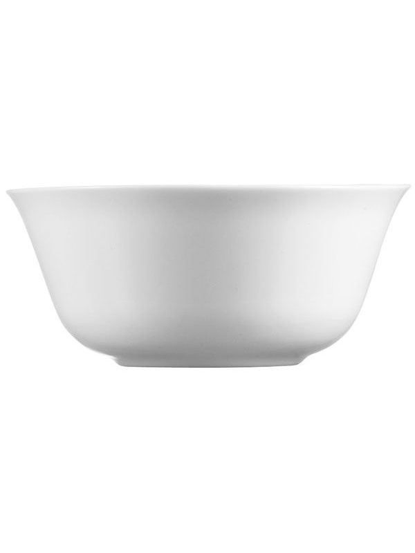 Салатник «Эвридэй»;стекло;300мл;D=120,H=53мм;белый