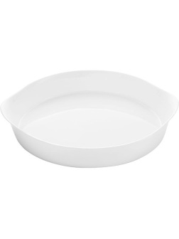 Белое жаропрочное блюдо для подачи «Смарт Кюзин»