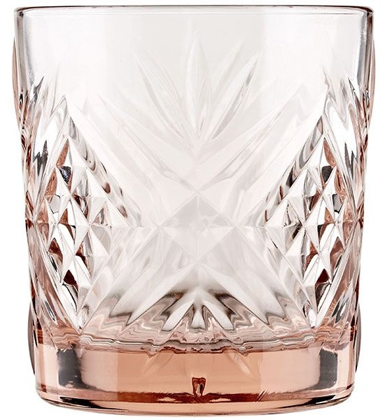 Олд фэшн «Зальцбург»;стекло;300мл;D=86,H=96мм;розов.