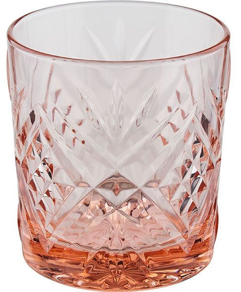 Олд фэшн «Зальцбург»;стекло;300мл;D=86,H=96мм;розов.