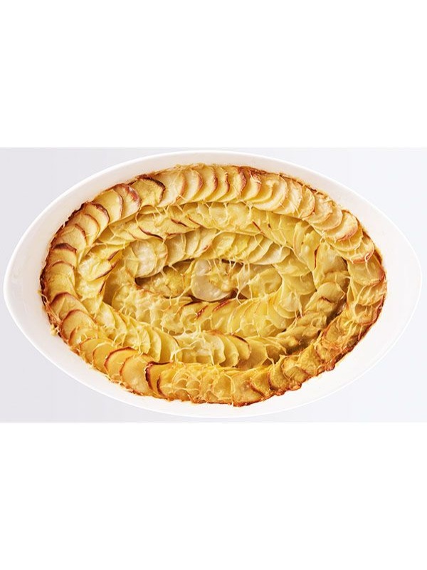 Блюдо «Смарт Кюзин» овальное;стекло;,H=6,L=32,B=20см;белый