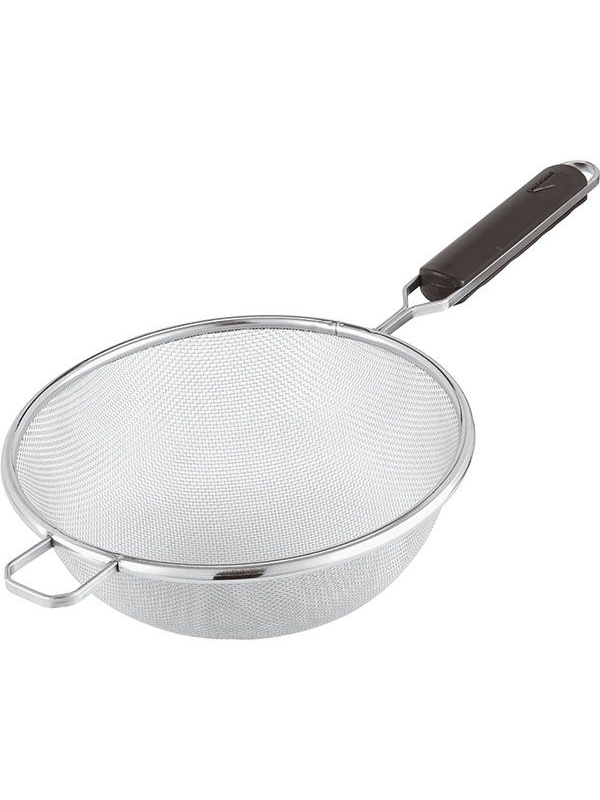 Сито мелкая сетка;сталь нерж.;D=260,H=75,L=580мм;металлич.,черный
