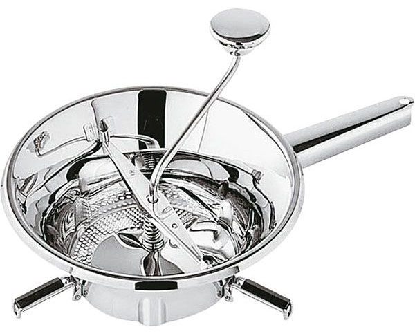 Машинка для протирки пюре+ 3 диска;сталь нерж.;D=24/13,5,H=16,B=35см;металлич.