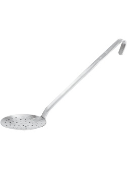 Шумовка;сталь нерж.;D=8,H=10,L=44,B=14см;металлич.