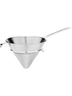 Сито-конус;сталь нерж.;D=25,H=22,L=48см;металлич.