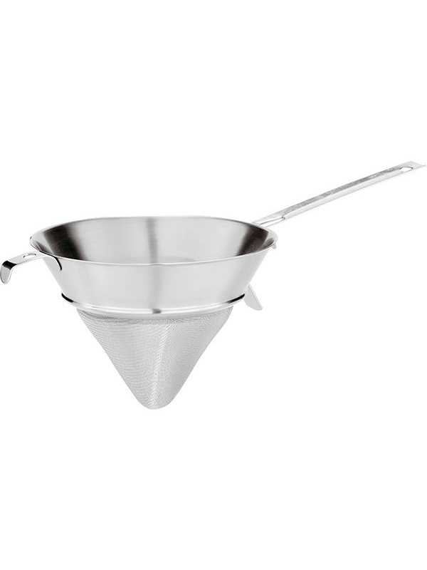 Сито-конус;сталь нерж.;D=25,H=22,L=48см;металлич.