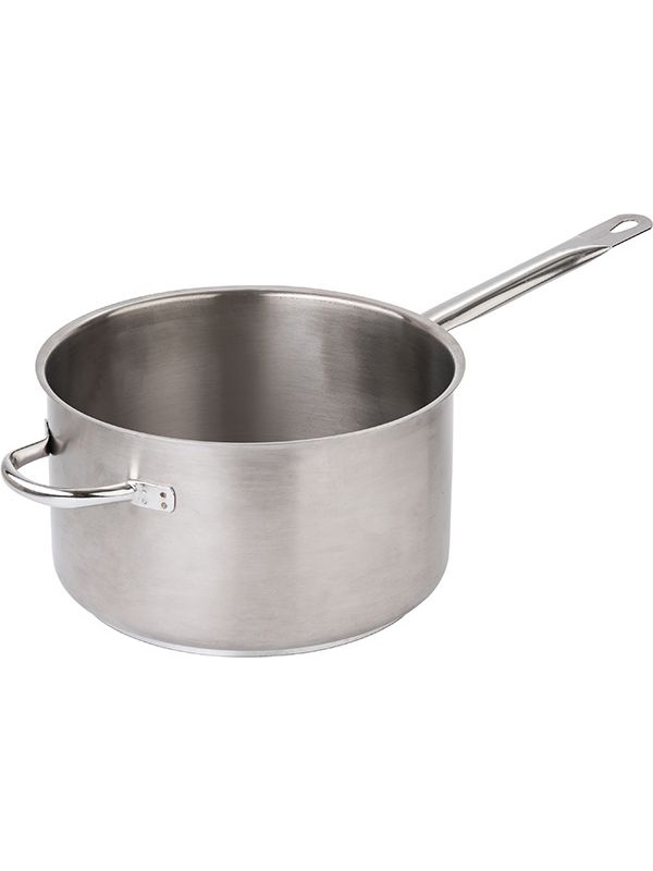 Сотейник;сталь нерж.;9,8л;D=28,H=17,L=57,B=30см;металлич.