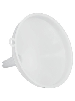 Воронка;пластик;D=12,H=33,L=12см;белый