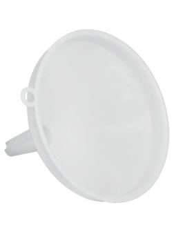 Воронка;пластик;D=18,H=18,L=13см;белый