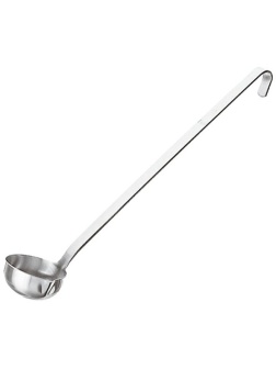 Половник для соуса;сталь нерж.;70мл;D=65,H=25,L=380мм;металлич.