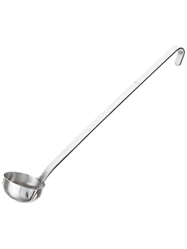 Половник для соуса;сталь нерж.;70мл;D=65,H=25,L=380мм;металлич.