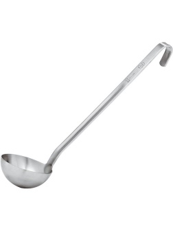 Половник;сталь нерж.;200мл;D=9,H=5,L=32,B=37см;металлич.