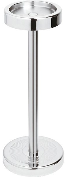 Подставка для ведра для шампанского напольная;сталь нерж.;D=25,5/16,5,H=64,5,B=21см;металлич.