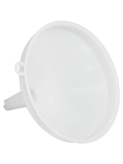 Воронка;полипроп.;D=30,H=30,L=30,B=30см;белый