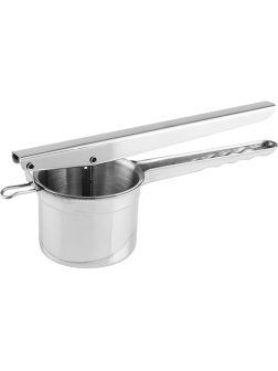 Пресс для картофеля;сталь нерж.;D=9,H=11,L=33см;металлич.