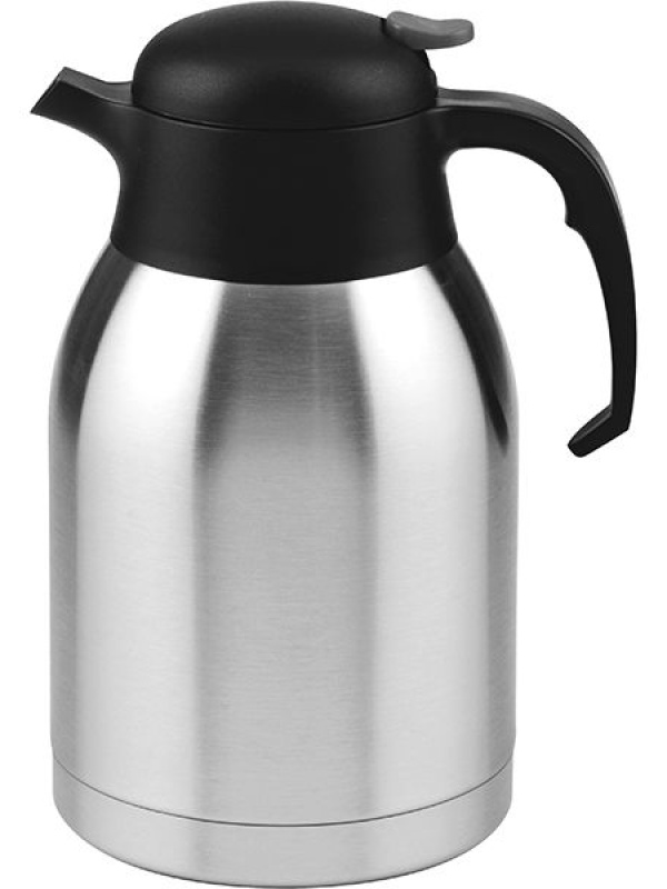 Термос;сталь,пластик;2л;,H=25,7,L=17,B=13,5см;серебрист.,черный