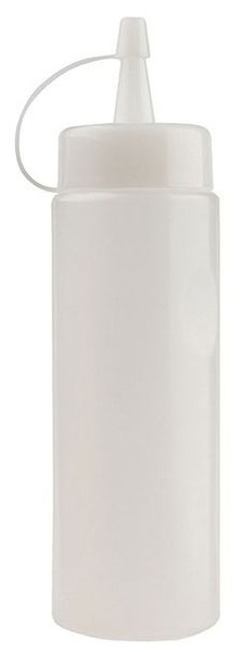 Емкость для соусов;пластик;0,7л;D=65,H=240мм;прозр.