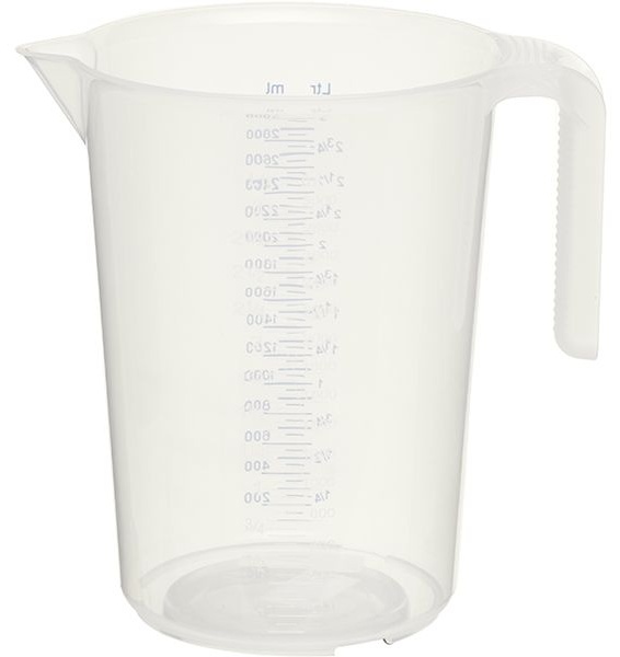 Кувшин мерный;полипроп.;3л;D=17,H=23см;прозр.