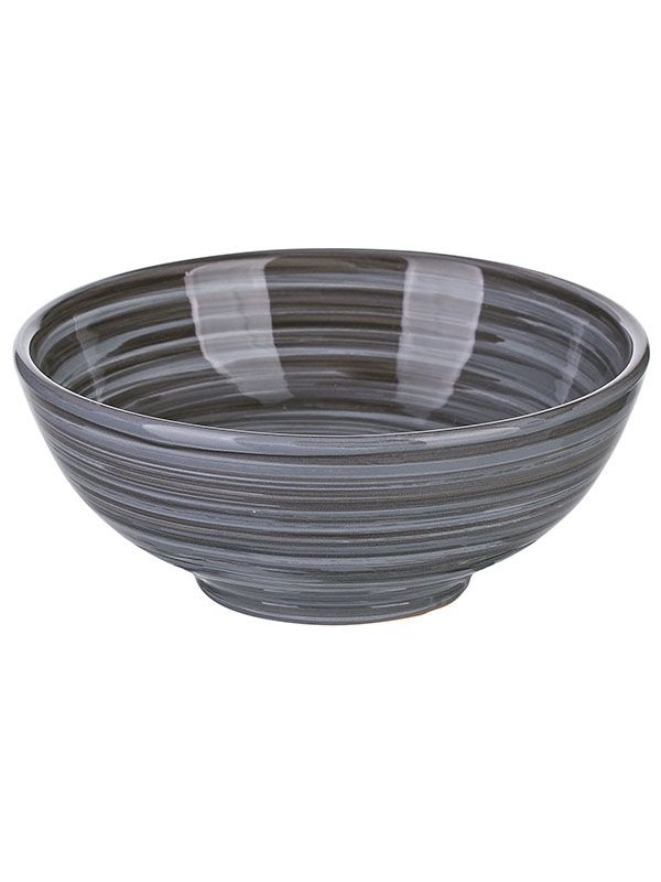 Салатник «Пинки»;керамика;300мл;D=135,H=55мм;серый