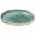 Блюдо «Эрбосо Реативо»;фарфор;D=250,H=25мм;бирюз.,бежев.