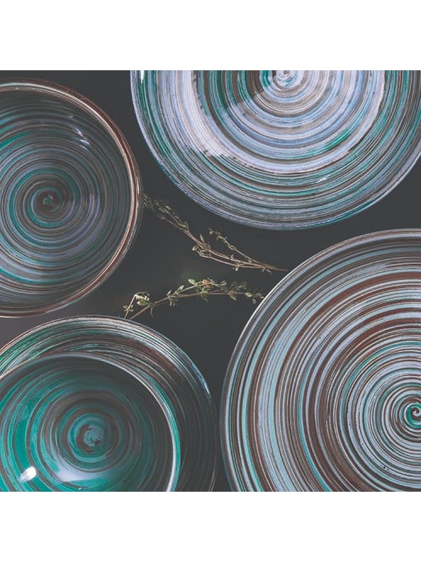 Салатник «Скандинавия»;керамика;400мл;D=135,H=55мм;голуб.