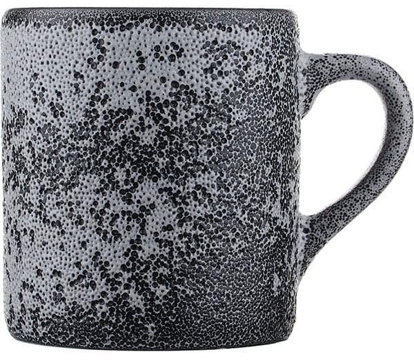 Кружка «Млечный путь»;фарфор;350мл;D=90,H=100,L=115мм;черный,серый