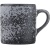 Кружка «Млечный путь»;фарфор;350мл;D=90,H=100,L=115мм;черный,серый