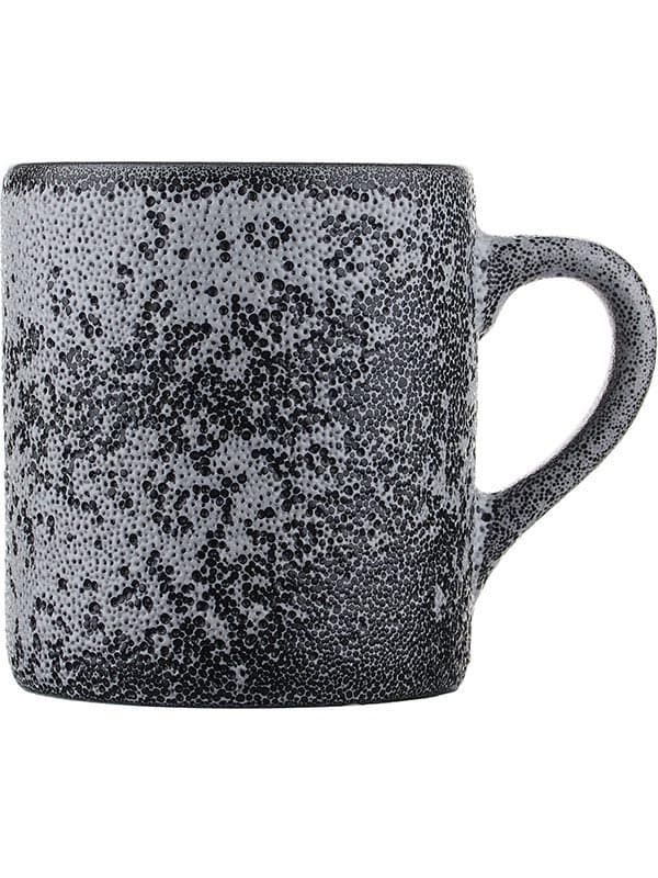 Кружка «Млечный путь»;фарфор;350мл;D=90,H=100,L=115мм;черный,серый