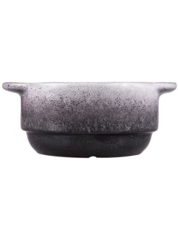 Чашка бульонная «Млечный путь»;фарфор;300мл;D=115,H=55мм;черный,серый!