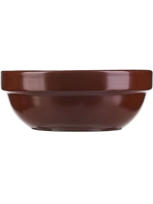 Салатник «Шоколад»;фарфор;0,6л;D=155,H=60мм;тем.корич.