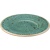 Блюдце «Эрбосо Реативо»;фарфор;D=155,H=20мм;бирюз.,бежев.