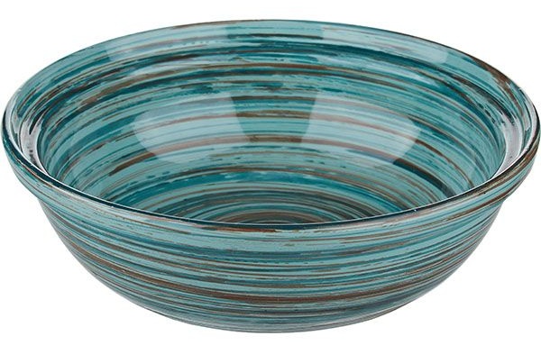 Салатник «Скандинавия»;керамика;0,5л;D=180,H=55мм;голуб.