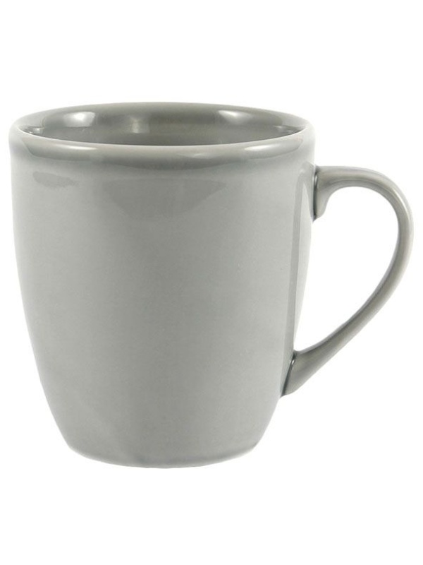 Кружка «Акварель»;фарфор;270мл;D=82/110,H=90мм;серый