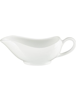 Соусник «Белая» Классик;фарфор;150мл;,H=59,L=164,B=71мм;белый