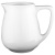 Молочник «Белая» Классический;фарфор;65мл;,H=60,L=50,B=66мм;белый
