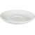 Блюдце «Белая» Принц;фарфор;D=120,H=17мм;белый