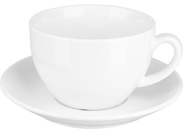 Белая чайная пара «Кунстверк» (объем 300 мл.)