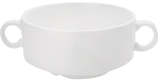 Белая бульонная чашка «Кунстверк» (объем 300 мл.)
