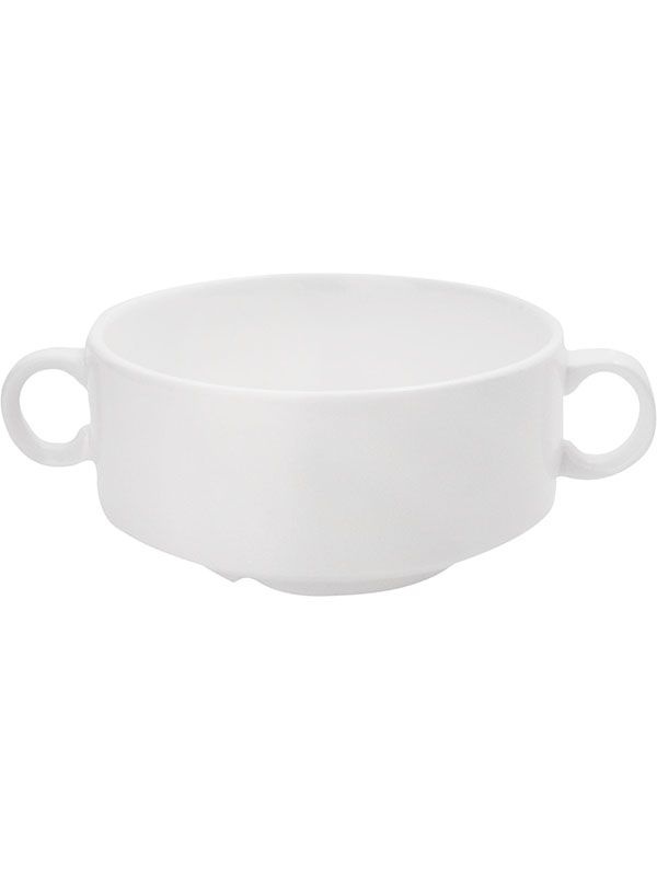 Белая бульонная чашка «Кунстверк» (объем 300 мл.)