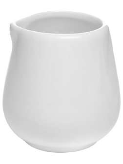 Белый мини-молочник «Кунстверк» без ручки (объем 45 мл.)