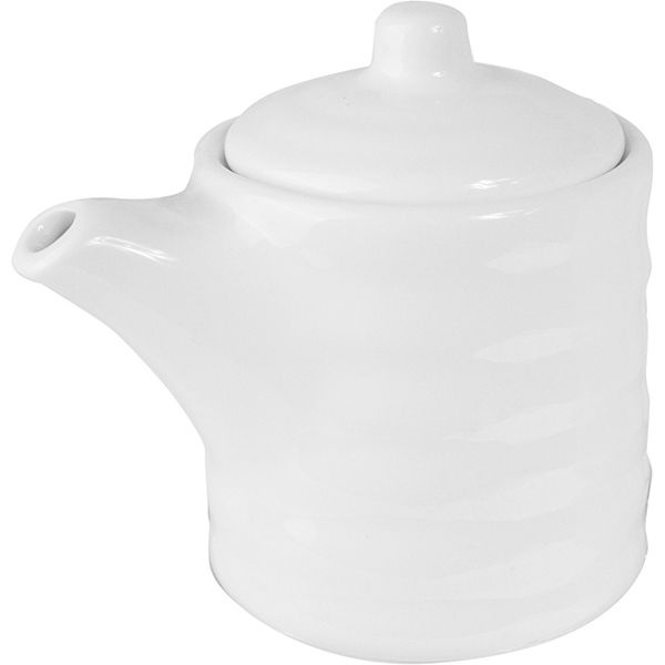 Белый фарфоровый соусник-бутылка «Кунстверк» (объем 150 мл.)