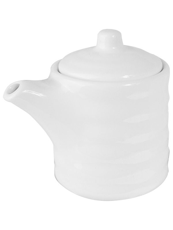 Белый фарфоровый соусник-бутылка «Кунстверк» (объем 150 мл.)