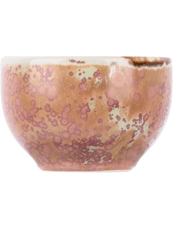 Сахарница «Пион» с крышкой;фарфор;200мл;D=91,H=60мм;розов.