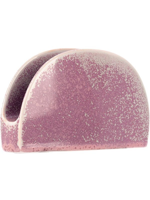 Салфетница «Пион»;фарфор;,H=85,L=140,B=45мм;розов.