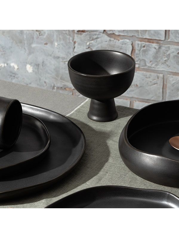 Черная керамическая креманка «Шейд» (объем 350 мл.)