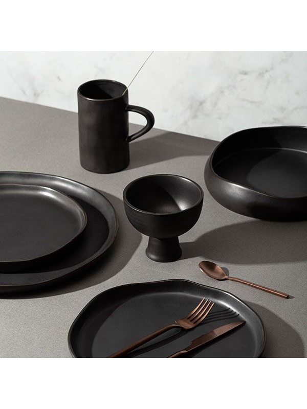 Черная керамическая креманка «Шейд» (объем 350 мл.)