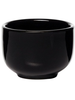 Стопка для саке «Кунстверк»;фарфор;45мл;D=5,H=4см;черный